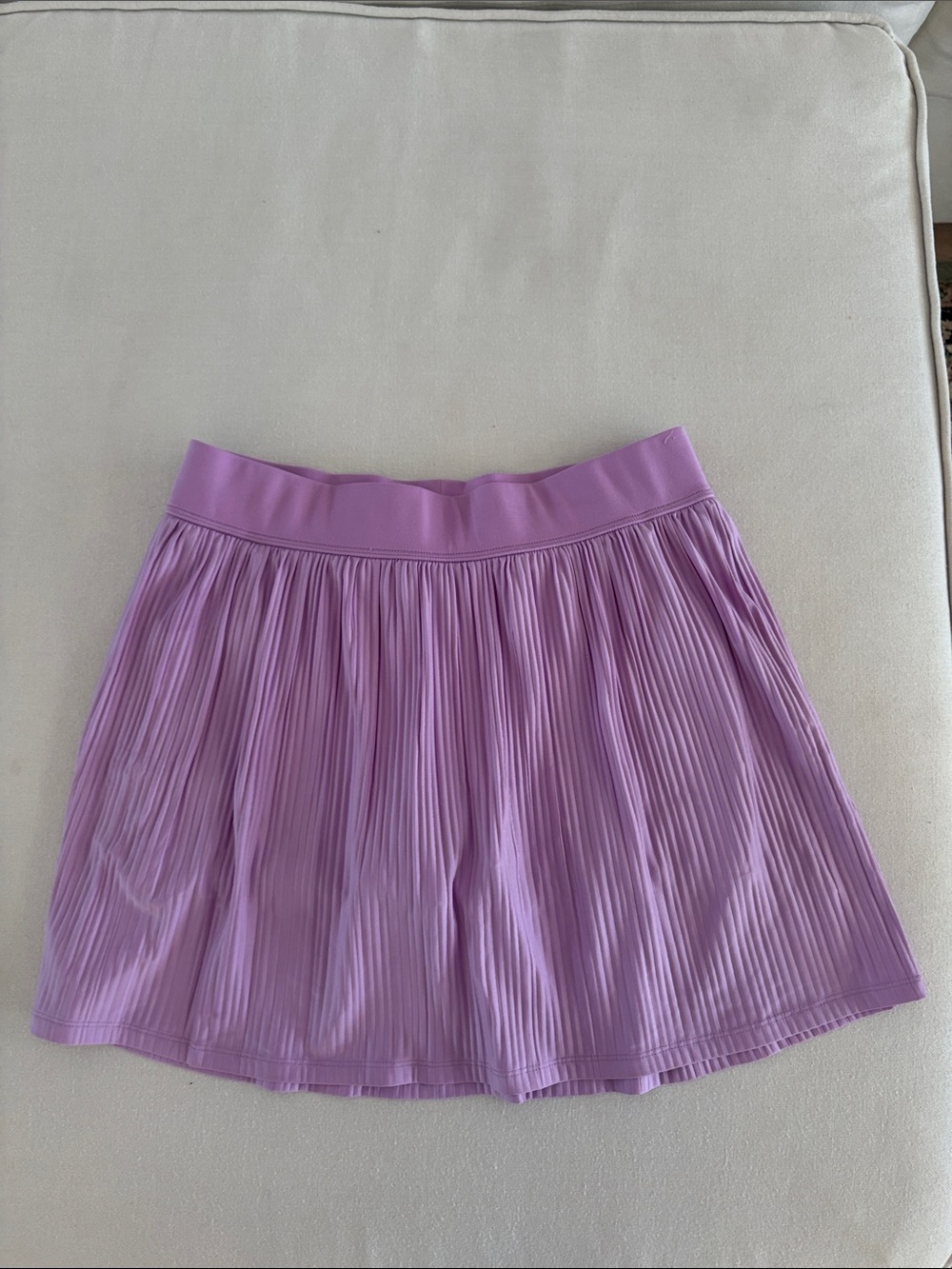 Pleated Lavender Women's Skort